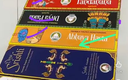 వెంకన్న ఉత్పత్తుల పేరుతో వైసిపి నేతల వ్యాపారం.. అగర్బత్తుల తయారీలో అంతా అక్రమాలే విజిలెన్స్ నివేదిక.. అక్రమాలకు చెక్ పెట్టిన టిటిడి పాలక మండలి..